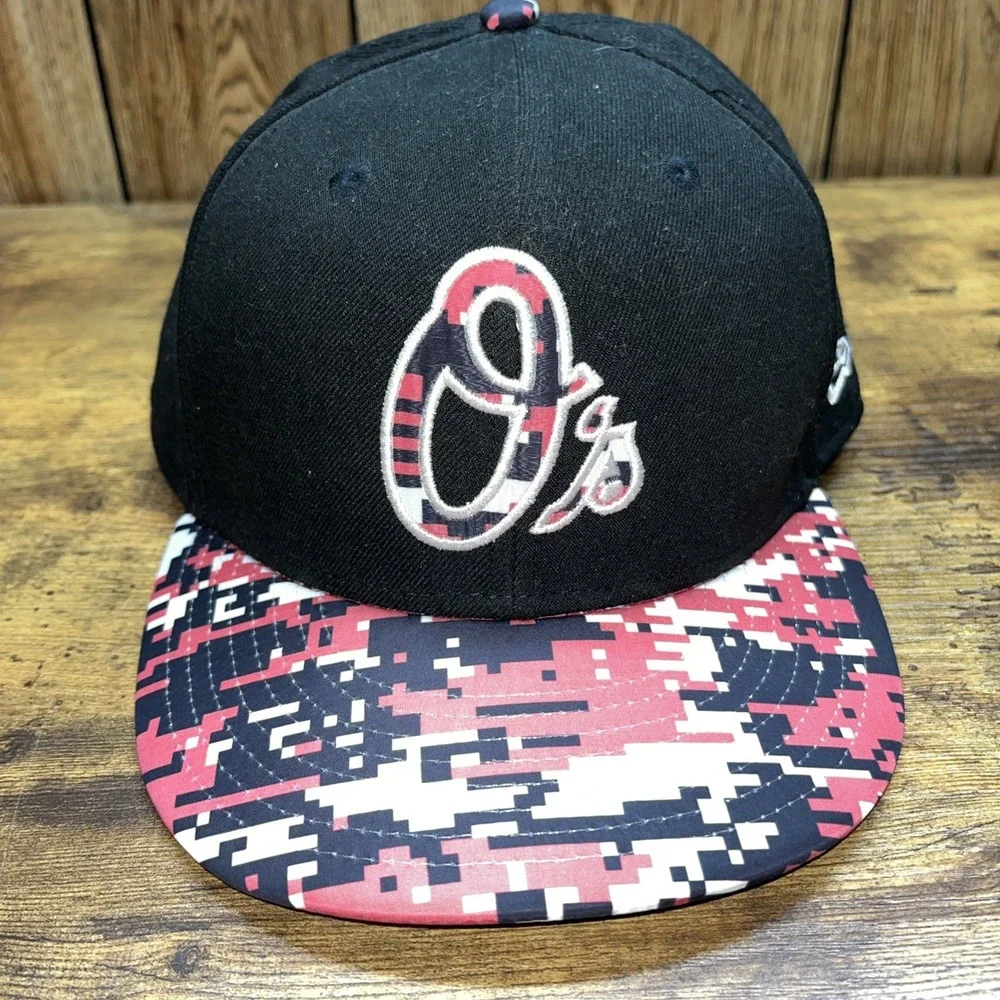 Baltimore Orioles New Era 59FIFTY MLB Hat Cap Size 7‎ 7/8